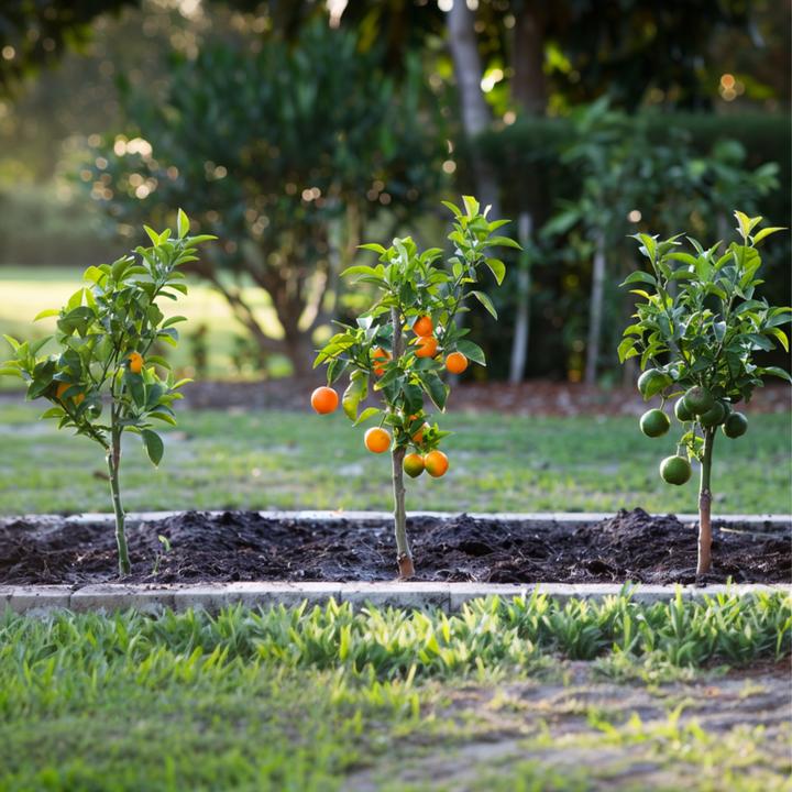 Produktbild Plant in a Box Citrus lime, calamondin, limon - 3er Set Citrus pflanzen Mix (25 cm)
