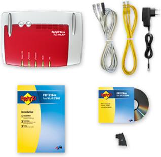 Produktbild AVM FRITZ!Box 7390 A/CH, n300