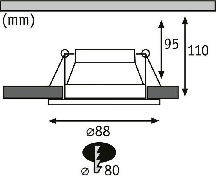 Image du produit Paulmann Luminaire encastré Cole (GU10)