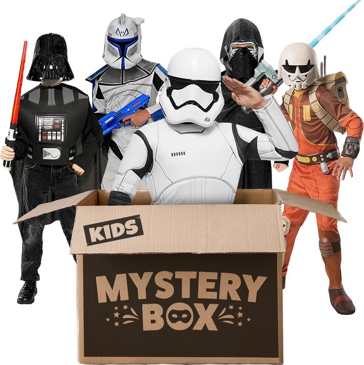 Actual product image Rubies Star Wars Mystery Box für Kinder mit 3 Kostümen (110, 116)