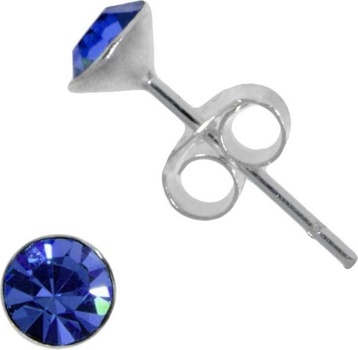 Bijouteria Ohrstecker (Silber 925, Kristall)