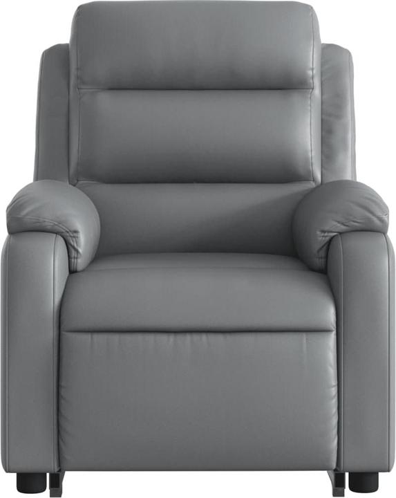 Actual product image VidaXL Massage chair with stand-up aid electric imitation leather