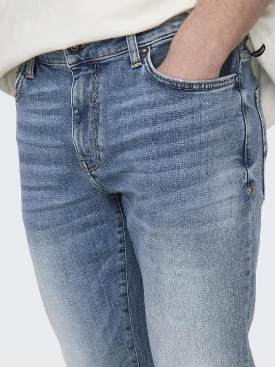 Produktbild Only & Sons Slim Fit Niedrige Taille Jeans Slim Fit Jeans (W29/L30)