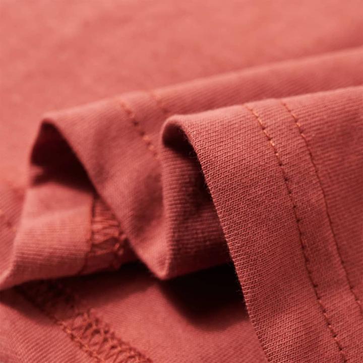 Immagine prodotto VidaXL Camicia a maniche lunghe da bambino Henna 116,Materiale: 100 (116)