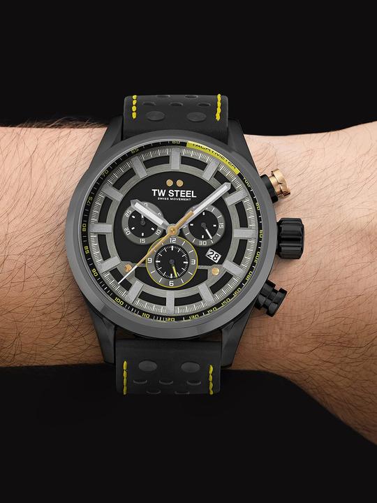 Productafbeelding TW-Steel SVS207 Fast Lane Chronograaf Limited Edition Herenhorloge 48mm 10ATM (Chronograaf)