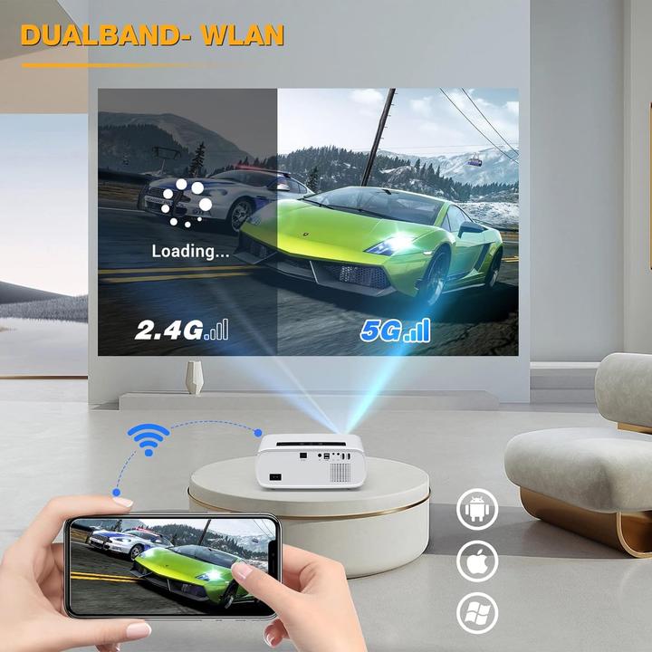 Actual product image Topvision JQ818C (Full HD, 490 lm)