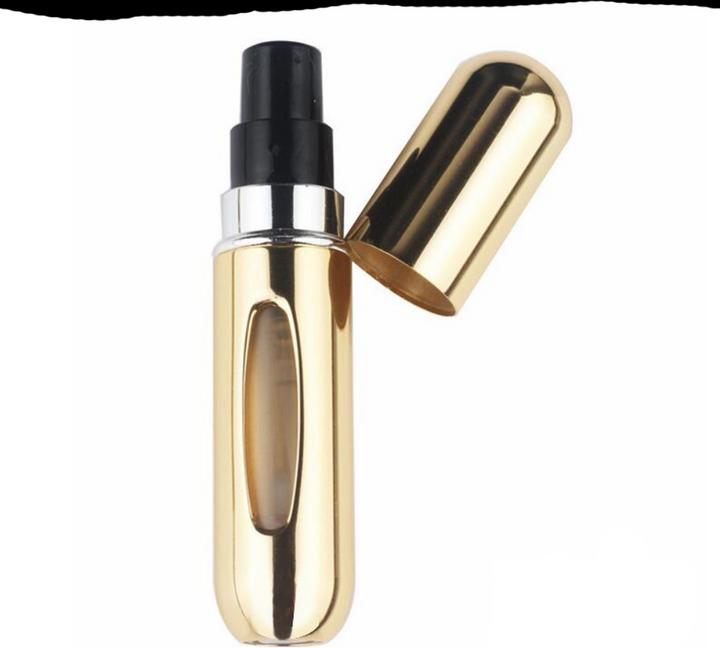 Produktbild Ueli Express Nachfüllbare Reise Parfüm Flasche Spray mit Sichtfenster 5ML 1 (Flüssigkeitsbeutel)
