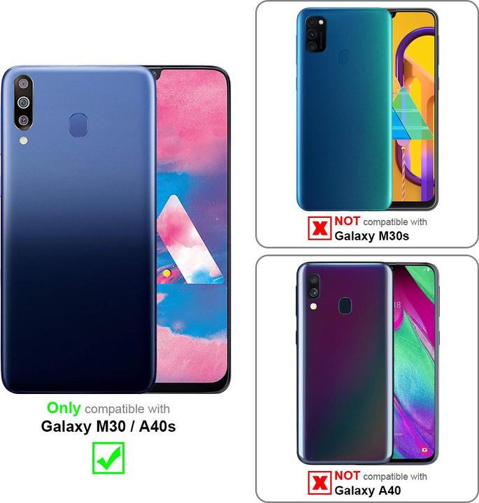 Actual product image Cadorabo Case for Samsung Galaxy M30 / A40s with belt clip (Samsung Galaxy M30, Samsung Galaxy A40s)