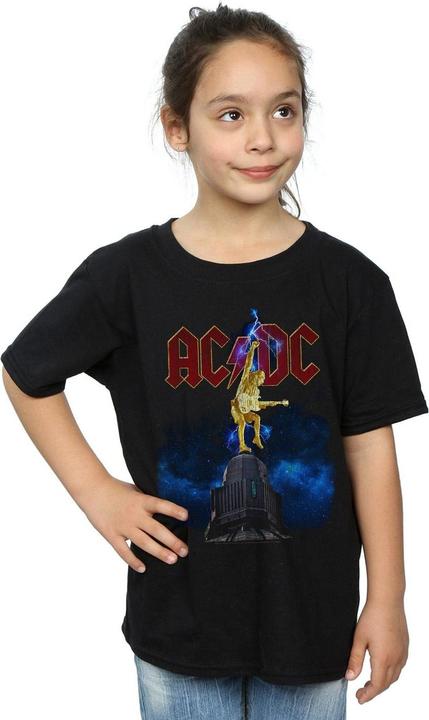 Produktbild AC/DC Mädchen Stiff Upper Lip Lightning TShirt aus Baumwolle (152, 158)