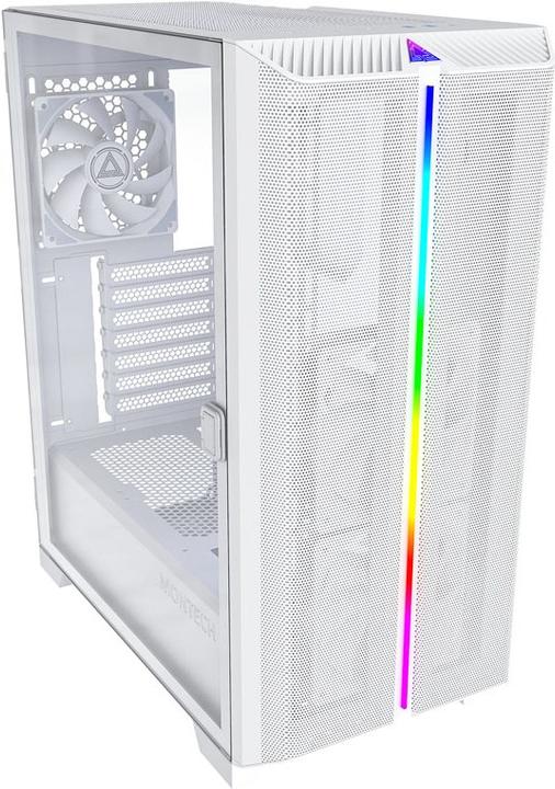 Actual product image Montech SKY ONE Lite, Midi Tower, Tempered Glass - white (Mini-ITX, mATX, ATX)
