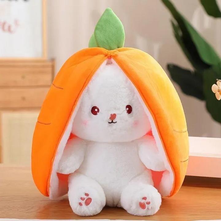 Produktbild The Toy Company Plüschtier Hase mit Karotte 30cm