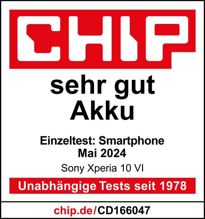 Nutritional values and ingredients Sony Xperia 10 VI (128 GB, Black, 6.10", SIM + eSIM, 48 Mpx, 5G)