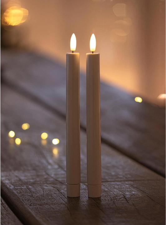 Productafbeelding Sirius LED-stokkaarsenset Sille 2 stuks, Wit (2 x)