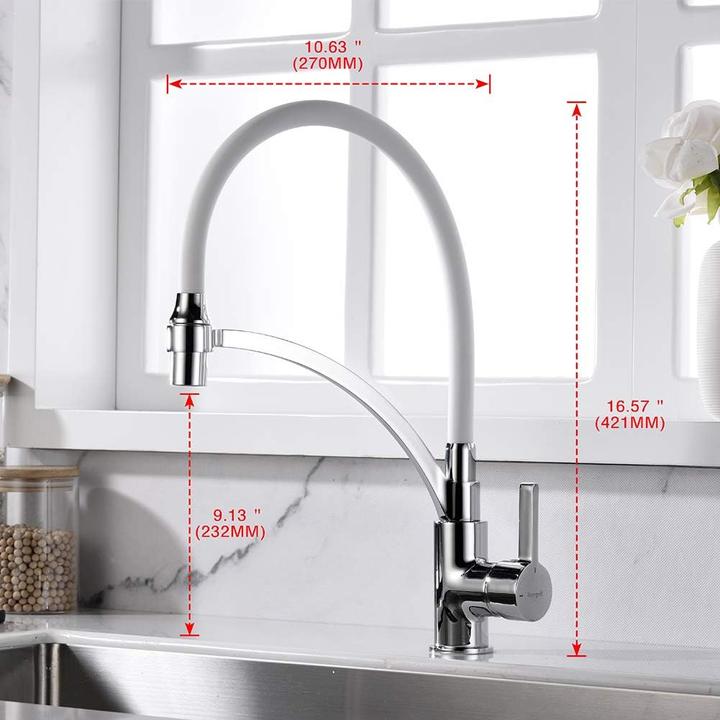 Actual product image Ibergrif Küchenarmatur mit ausziehbarer Brause