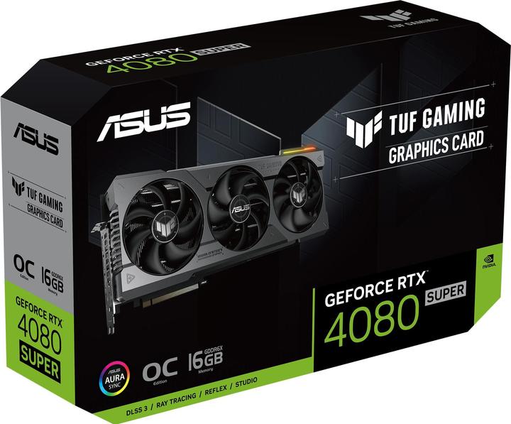 Produktbild ASUS TUF Gaming GeForce RTX 4080 SUPER OC (16 GB)