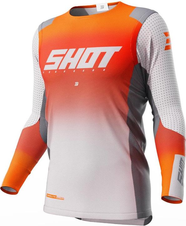 Shot AEROLITE ULTIMA Jersey orange-weiss XXL (XXL)