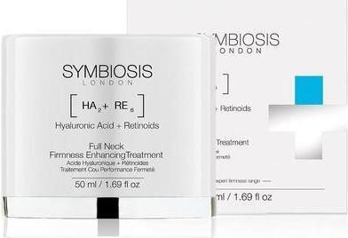 Produktbild Symbiosis Hyaluronsäure + Retinoide) Performance Straffende Halscreme (50 ml, 24h Creme)
