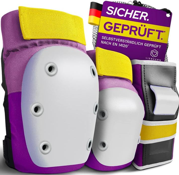 Produktbild Liebkern Protektoren-Set (L, Handgelenkschoner, Knieschoner, Ellbogenschoner, Paar)