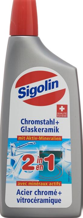 Produktbild Sigolin Chromstahl- Glaskeramikreiniger 2 in 1