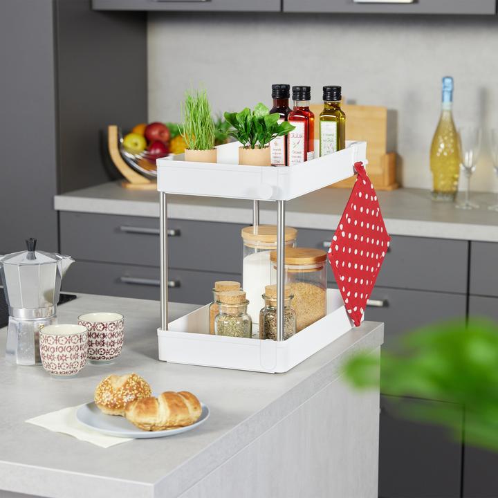 Actual product image Relaxdays under-sink-shelf