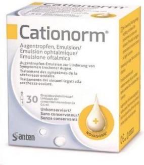 Produktbild Cationorm Augentropfen-Emulsion UD (0.40 ml, 30 x 0.4 ml)
