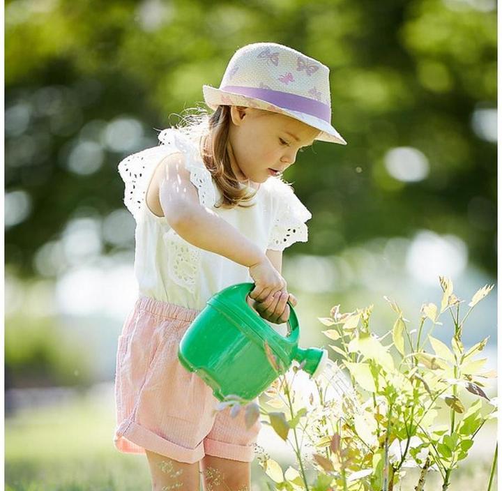 Produktbild Maximo Strohhut Butterfly White Sand/Lavendel Gr. 49 (49)