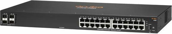 HPE E Aruba 6100 Switch 4 SFP+ Ports, 1 USB Type C Console Port, 1 USB Type A Host Port, Layer 2 (28 Ports)