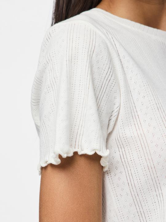 Actual product image Pieces Pcmarie Ss O-Neck Poin Top Jrs Noos Bc (L)