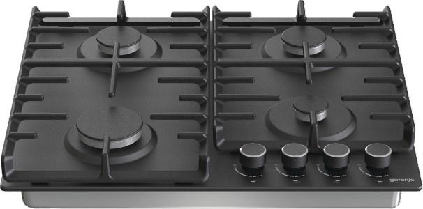 Actual product image Gorenje G642AB raised Black Built-in Gas 4 zone(s)