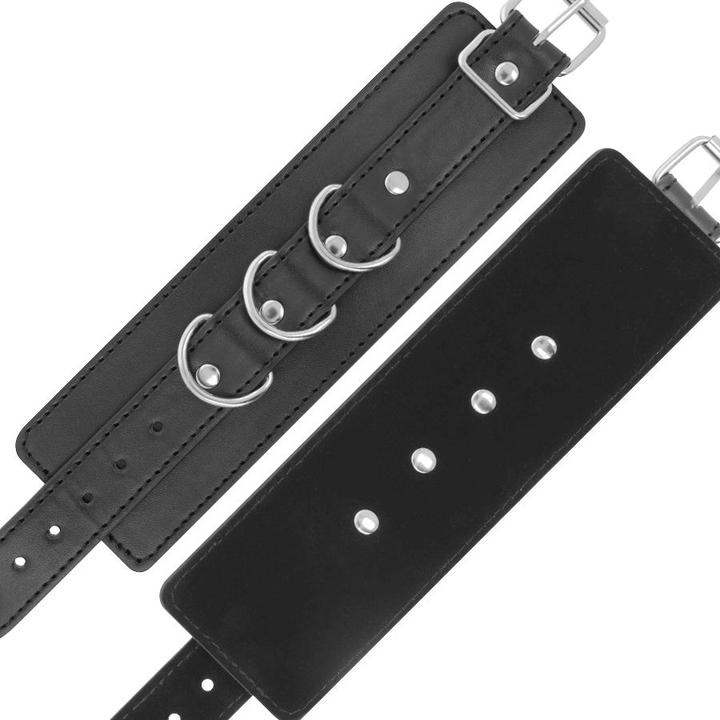Actual product image Darkness Wrist Restraints Black