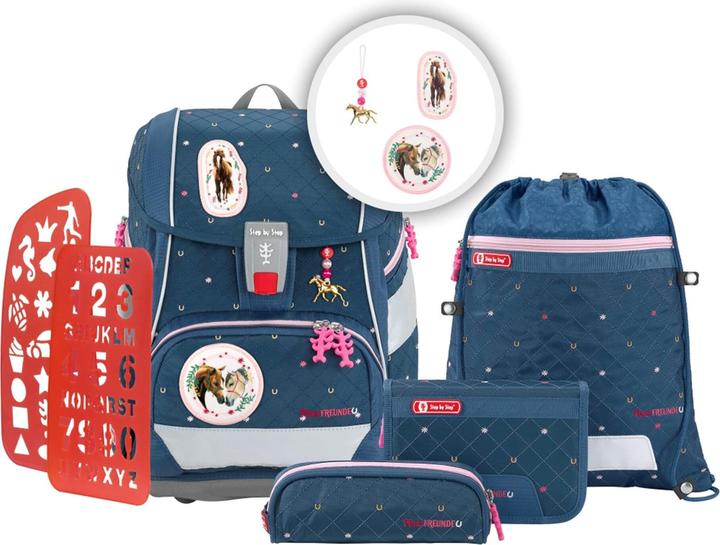 Step by Step Ranzen-Set 2IN1 PLUS, 6-teilig (19 l)