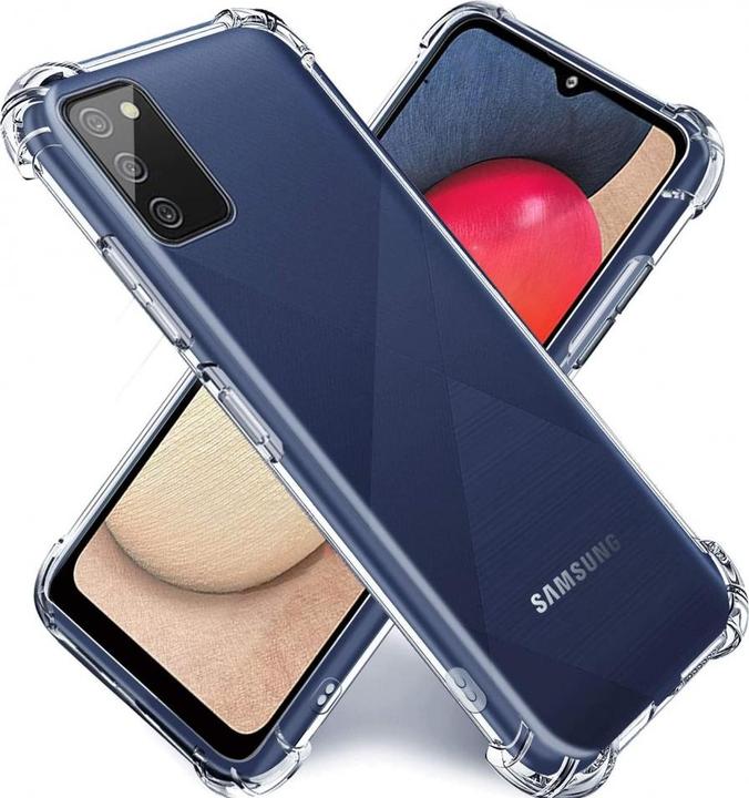 Immagine prodotto Screenguard Samsung Galaxy A02s Custodia Crystal Soft Airbag Bumper (Samsung Galaxy A02s)