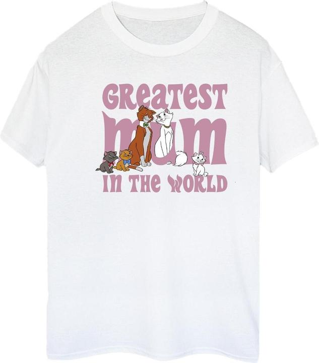 Produktbild Disney The Aristocats Greatest Mum Baumwolle Boyfriend TShirt (L)