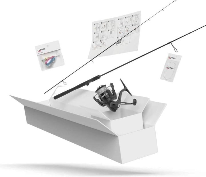 Produktbild Jaeger Trout Go Kit - Forellen Starter Combo (Spinnrute, 210 cm)
