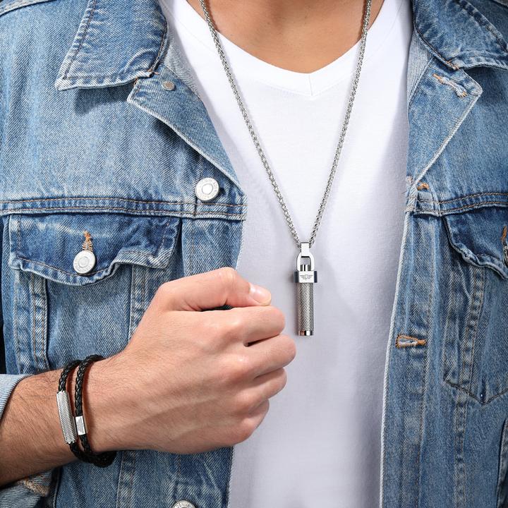 Immagine prodotto Police Collana Urban Texture (Acciaio inossidabile, 50 - 70 cm)