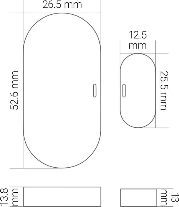 Produktbild KnockautX Tür-/ Fenstersensor