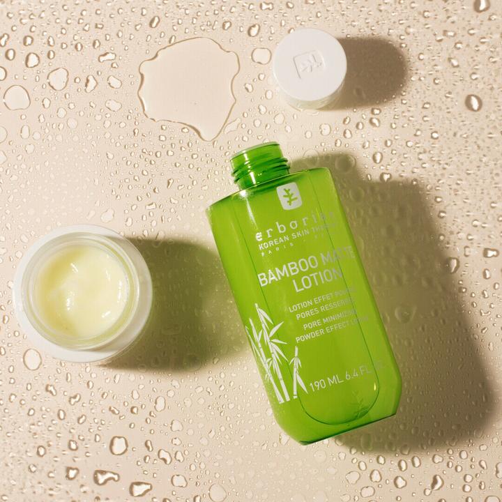 Actual product image Erborian Bamboo Matte Lotion (Cleaning cloths, 190 ml)