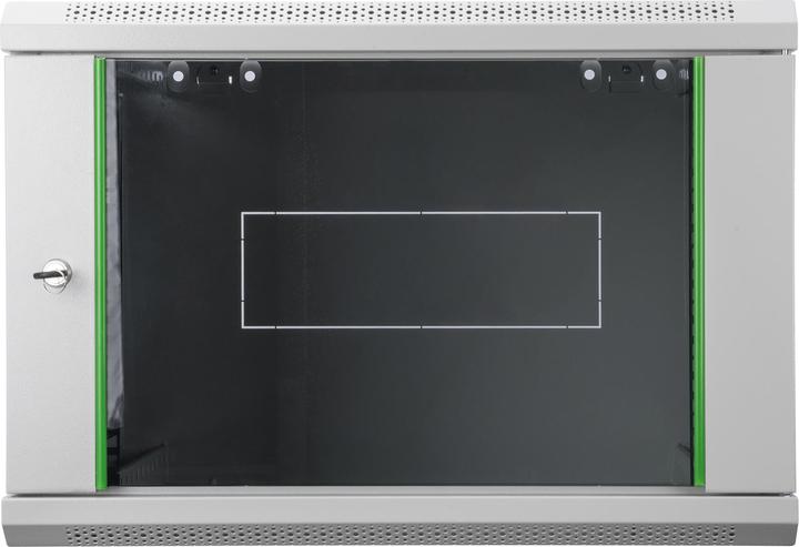 Image du produit Digitus 48.3cm 19inch 19inch armoire murale 9HE SoHoline RAL7035 gris sans étagère 505mmx600mmx450mm (9 HE, Rack 19 pouces)