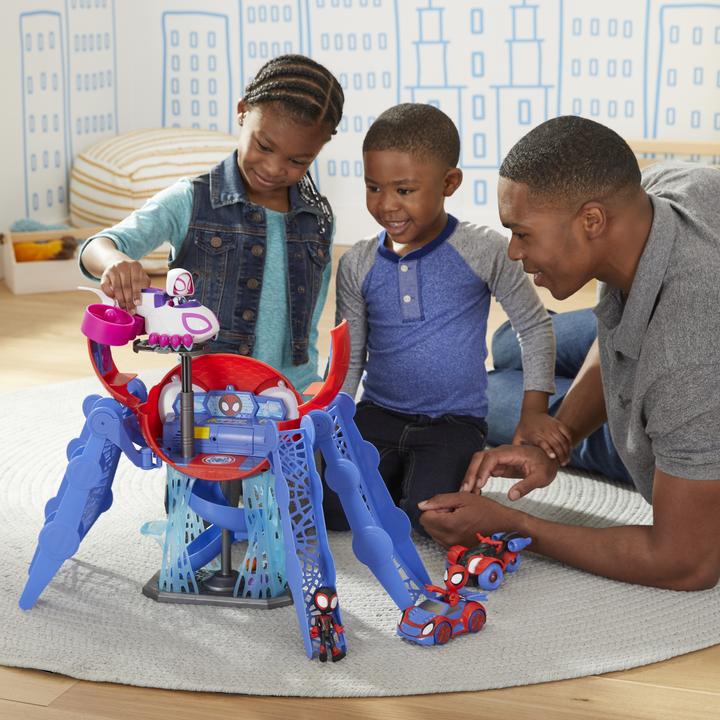 Immagine prodotto Hasbro Playset di Spidey e i suoi fantastici amici della ragnatela