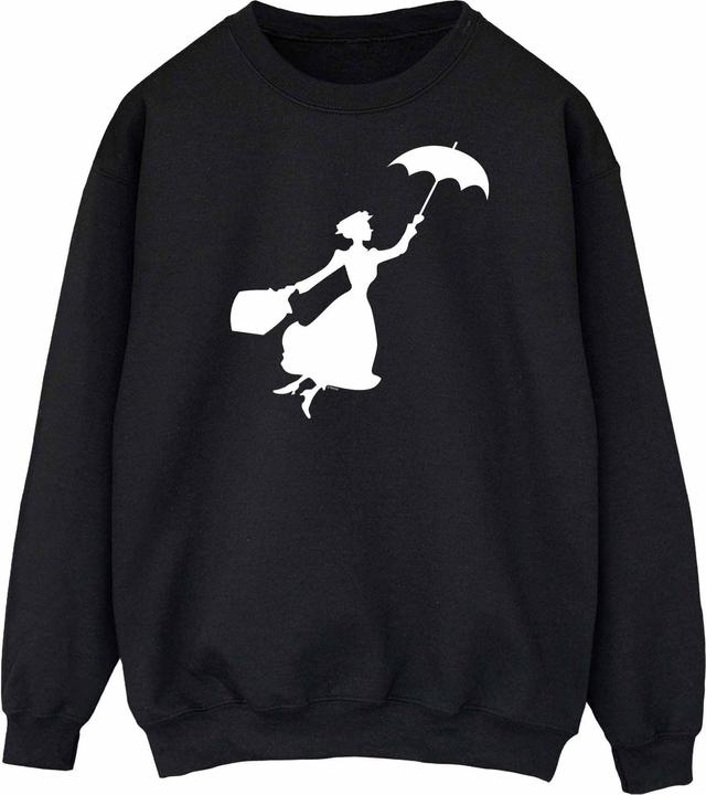 Disney Mary Poppins Flying Silhouette Sweatshirt (S)