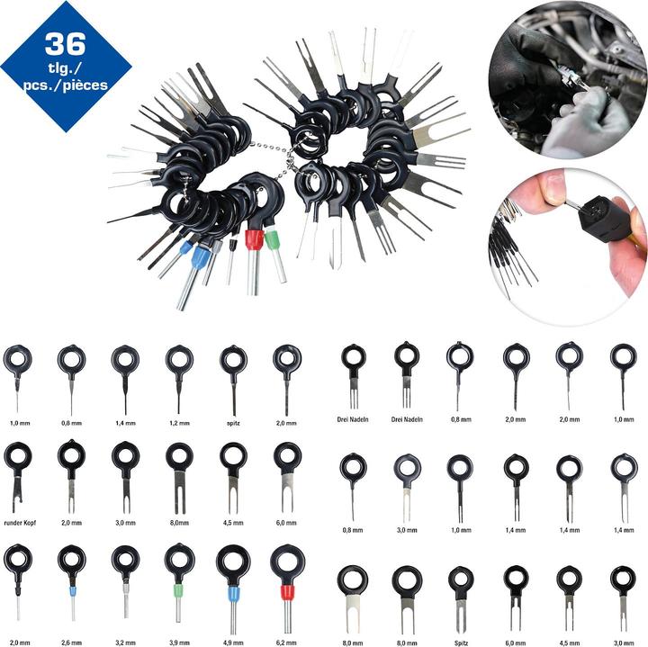 Image du produit Brilliant Tools Jeu d'outils de déverrouillage, 36 pièces KS Tools BT511230