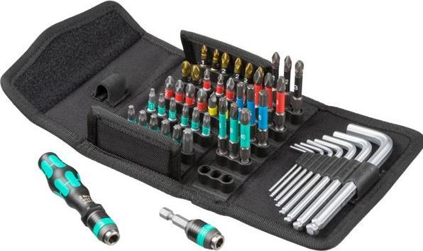 Produktbild Wera Kraftform Kompakt 100 (Innensechsrund TX M10, Innensechsrund TX M15, Innensechsrund TX M20, Kreuz Phillips PH M1, Kreuz Phillips PH M2, Innensechsrund TX M25, Innensechsrund TX M40, Kreuz Pozidriv PZ M1, Kreuz Phillips PH M3, Kreuz Pozidriv PZ M3, Innensechsrund TX M30, Kreuz Pozidriv PZ M2)