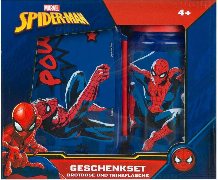 Actual product image Undercover Lunch box and Spiderman drinking bottle