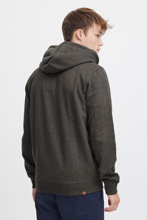 Actual product image Blend Hulker Teddy Men's Zip Up Sweater Zipper Jacket With Teddy Fleece With Hood With Teddy Fur Lin (XL)
