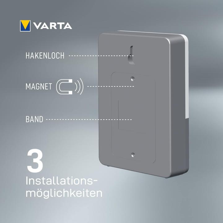 Actual product image Varta Motion Sensor Outdoor Light TWINP 16634 101 402