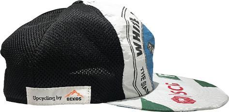 Image du produit Bekos Upcycling - casquette de baseball fabriquée à partir de sacs de ciment recyclés White Tiger (Taille unique)