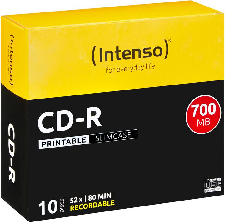 Intenso CD-R 700MB/80min (10 x)