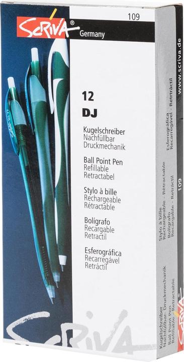 Scriva Kugelschreiber Office Focus Rot,12 Stück (Rot, 12 x)