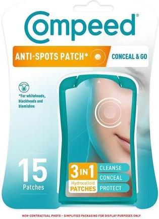Image du produit Compeed Anti-Taches Conceal & Go Patch Cleanse Conceal and Protect Hydrocolloid Spots Patches Pimple