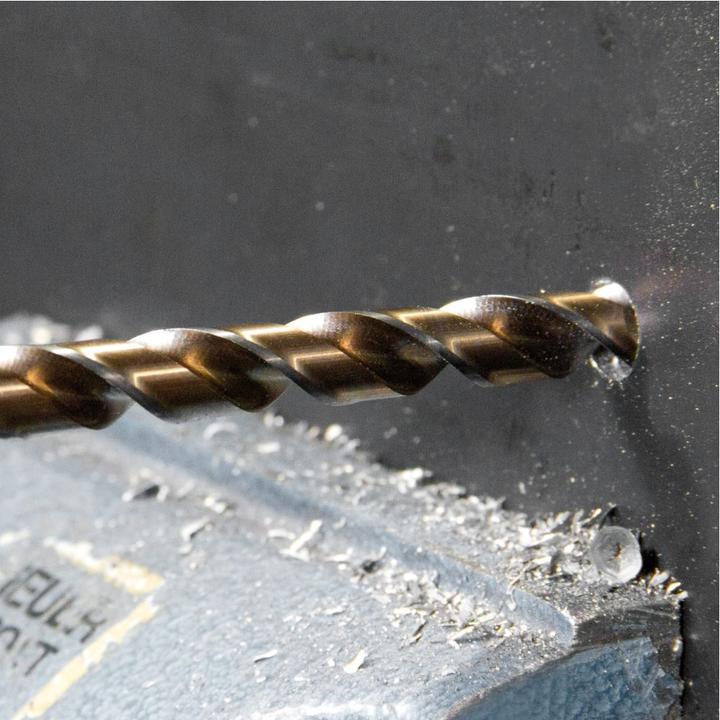 Actual product image Ruko Metal twist drill set HSSE Co 5 25 pieces DIN 338 3 surface shank 1 (1-13mm)